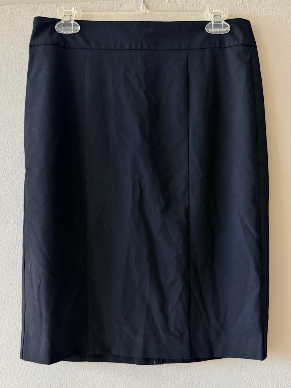 Ann Taylor Dark Navy Pencil Skirt